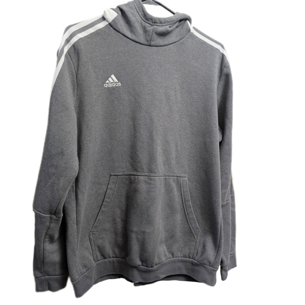 Adidas Men's Gray Hoodie